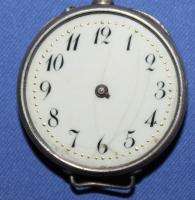 Antique 1900s EROS Silver 0.800 Swiss Pocket Watch  
