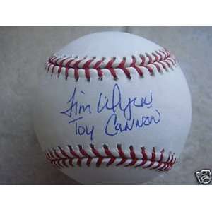  Jim Wynn Toy Cannon Official Signed Ml Ball W/coa Sports 