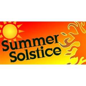  3x6 Vinyl Banner   Summer Solstice 