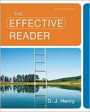 The Effective Reader, (0205780881), D. J. Henry, Textbooks   Barnes 
