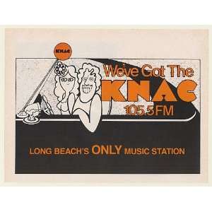  1979 KNAC 105.5 FM Radio Long Beach Only Music Station 