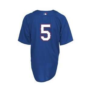  Texas Rangers Authentic Ian Kinsler BP Jersey   Royal 