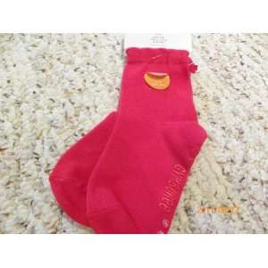  GYMBOREE girls red socks size 2T  3T 