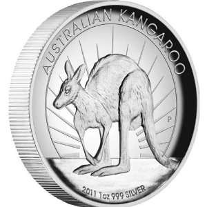   Kangaroo Highrelief 1 Oz Silver Coin Limited Collector Edition Box Set