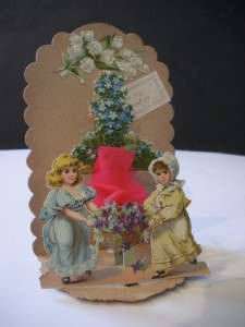   Victorian Valentines Day card Pop up 3D To My Valentine  