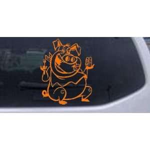  Cute Pig BBQ Animals Car Window Wall Laptop Decal Sticker 
