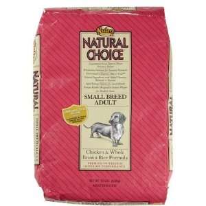 Nutro Natural Choice Small Breed Adult   Chicken & Brown Rice   15 lbs 