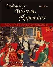 Readings in the Western Humanities, Volume 1, (0073136395), Roy 