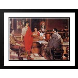   24x19 Framed and Double Matted Catullus at Lesbias