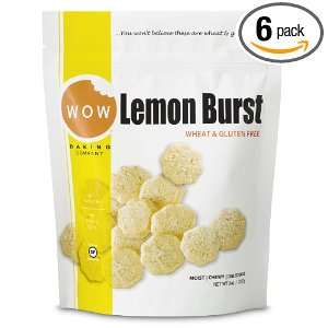 WOW BAKING COMPANY Cookies, Lemon Burst, 8 Ounce (Pack of 6)  