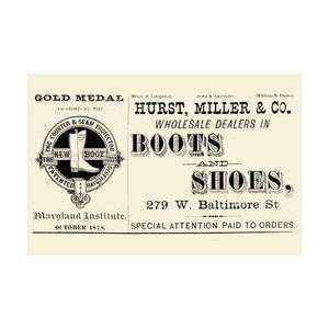  Hurst Miller & Co   Wholesale Dealers in Boots and Shoes 