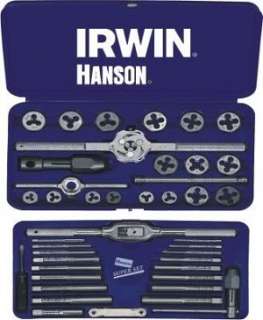 Irwin Hanson 41 Piece Tap/Die Set Metric 3mm   12mm  