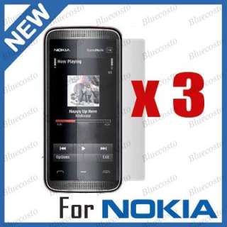 3pcs Clear Screen Protector for Nokia 5530 XpressMusic  