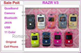 Original RAZR V3   (AT&T) Cellular Phone Unlocked phone  