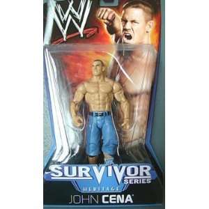  WWE John Cena 2010 Survivor Series Figure   Heritage 