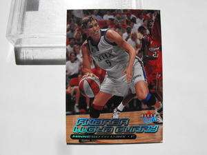 2000 Ultra WNBA #40 Andrea Lloyd Curry RC  