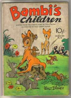 BAMBIs CHILDREN #30 Golden Age Four Color Comic ~ G/VG  