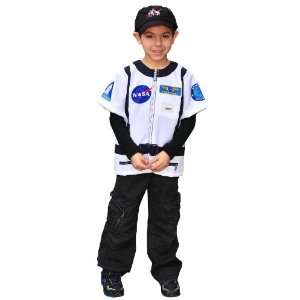 Lets Party By Aeromax White Astronaut Child Costume / White   Size 