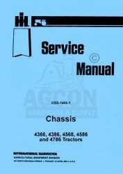 INTERNATIONAL 4366 4386 4568 Chassis Service Manual  