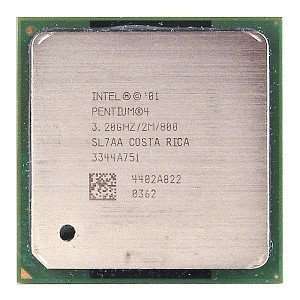  Intel Pentium 4 Extreme Edition 3.2GHz 800MHz 512KB Socket 