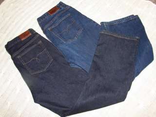 Lauren by Ralph Lauren 2 pairs jeans NWOT 14 Stretch 31 inseam  