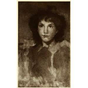  1911 Print James Abbott McNeill Whistler Art Girl Portrait 
