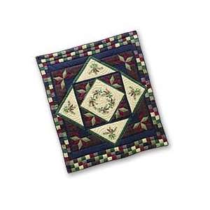  Whispering Pines Patchwork Pine Throw Blanket