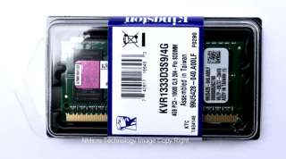 New Kingston 8GB DDR3 2x 4GB 1333 SODIMM LAPTOP MEMORY RAM 204Pins 