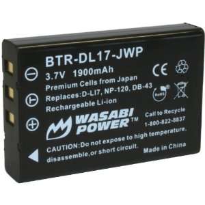  Wasabi Power Battery for Ricoh DB 43