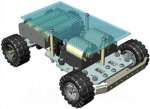 Arduino 4 Wheel Drive Robot Aluminium Alloy Chassis 4WD Platform
