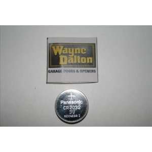    Wayne Dalton 3 button transmitter batteries