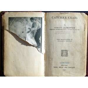  1927 CHRISTY MATHEWSON Book Catcher Craig Sports 