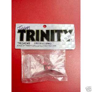 Trinity TRI34048 Steering Arms,Alum,Pair Mini T  