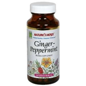  Twinlab Natures Herbs Ginger Peppermint 380mg, 100 
