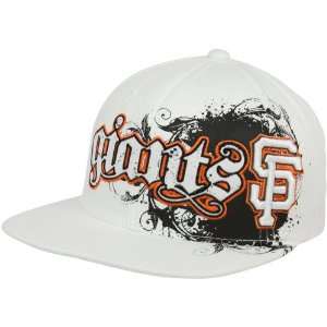   Francisco Giants White Clawson Closer Flex Fit Hat