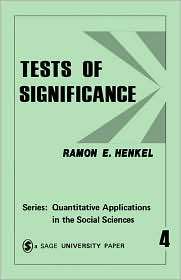   , Vol. 4, (0803906528), Ramon E. Henkel, Textbooks   