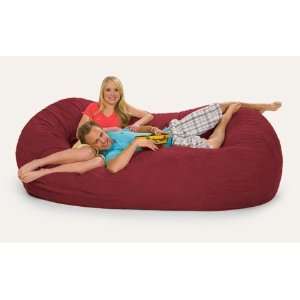  7.5 RelaxSack Lounger Microsuede Cinnabar Everything 