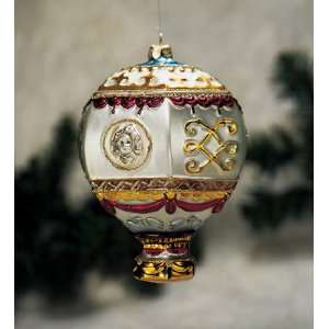  Montgolfier Air Balloon Polish Glass Christmas Tree 