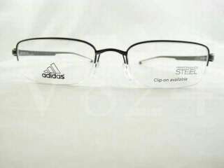 ADIDAS A 626 Eyeglass Ambition Black Wht A626 6053 52mm  