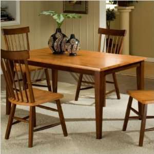  Whalen Camden 6 piece Solid Top Leg Table Set Furniture 