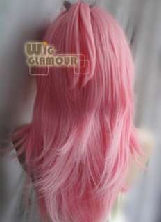 Shugo Chara Long Pink Stunning Cosplay Layered Wig  
