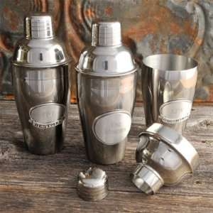 Personalized Mixologist Cocktail Shaker W/pewter Medallion 