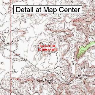   Map   Big Rock Hill, New Mexico (Folded/Waterproof)