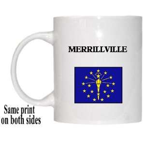    US State Flag   MERRILLVILLE, Indiana (IN) Mug 