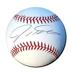 Josh Hamilton Autographed Baseball   Autographed Baseballs