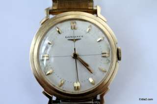 Antique Longines Mens Dress Wrist Watch  