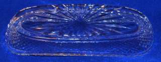 Waterford Crystal Westmorland Cut Glass Long Celery Dish  