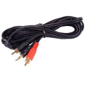 Toshiba 3.5mm to AV RCA Audio Adapter Cable Male 2 meters 