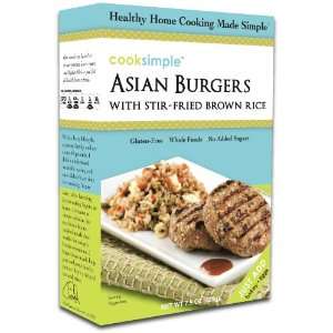 Asian Burgers (6 Pack) Grocery & Gourmet Food