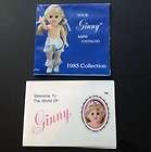 Your Ginny Mini  Catalog 1985 No.70016 And Ginnt Doll Club Insert